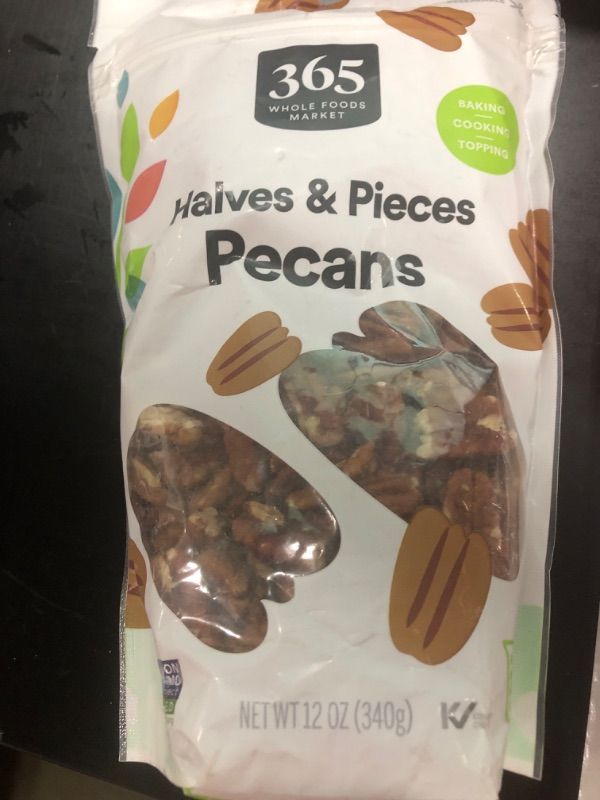 Photo 2 of 365 by Whole Foods Market, Pecan Halves, 12 Ounce pecans 12 Ounce (Pack of 1)