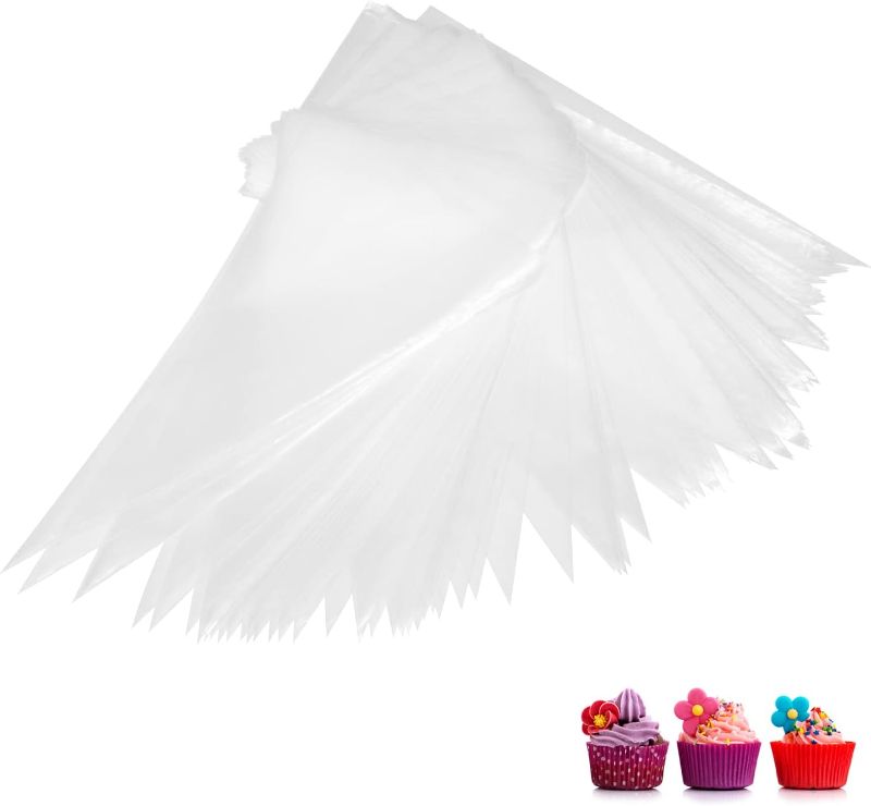 Photo 1 of  200 PCS Disposable Piping Bags 12 Inch Heavy Duty Anti Burst Pastry Icing Bags
