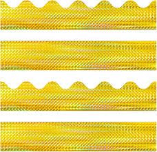 Photo 1 of 2 Roll Gold Bulletin Board Border 65.6 Feet Glitter Scalloped Borders Stickers Classroom Bulletin Border and Trimmers Poster Chalkboard Border for School, Classroom, Home Decoration
STOCK IMAGE and/or DESCRIPTION FOR COMPARISON PURPOSES ONLY
STYLES MAY VA