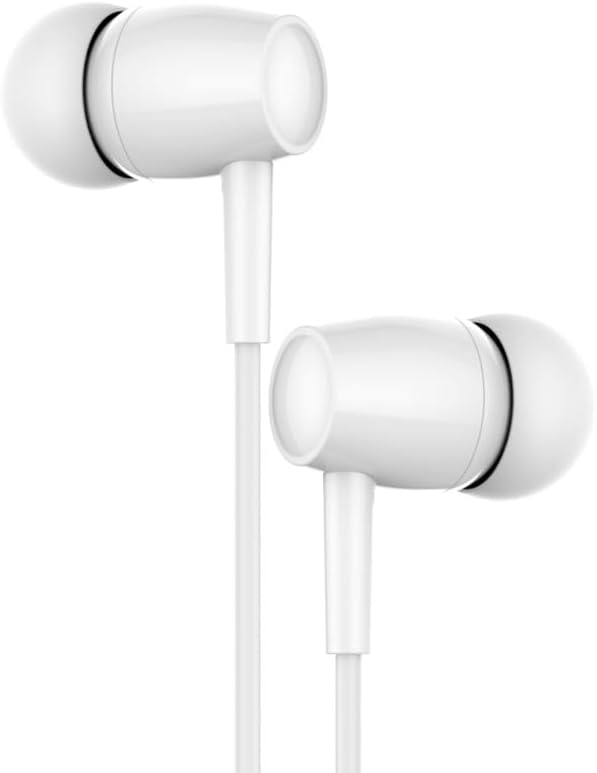 Photo 1 of EEASSA Audio X1 Earphones - Five-Driver Noise Isolating Musician In-Ear Monitor Wired Earbuds-White 2 PACK
