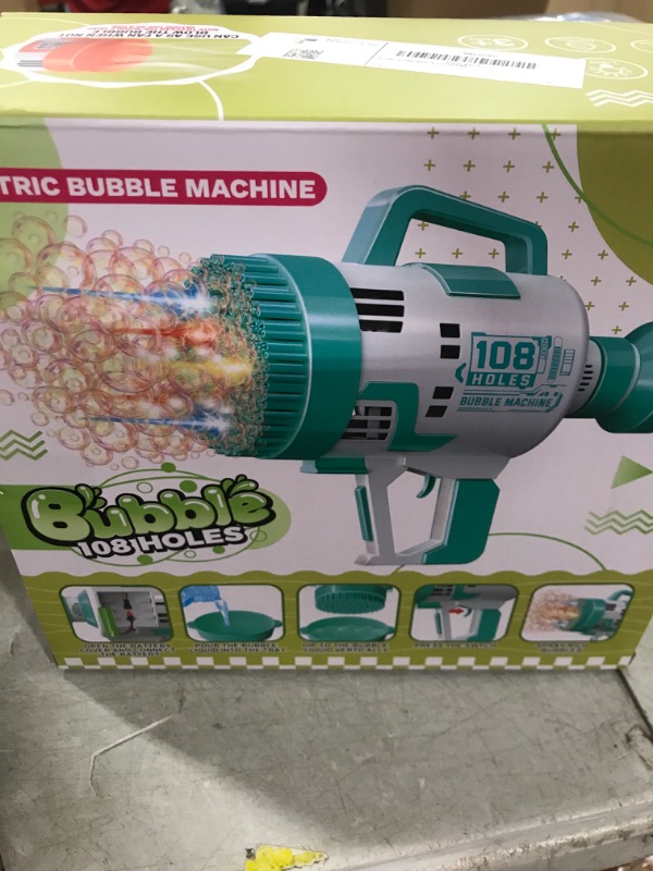 Photo 1 of bubble gun 