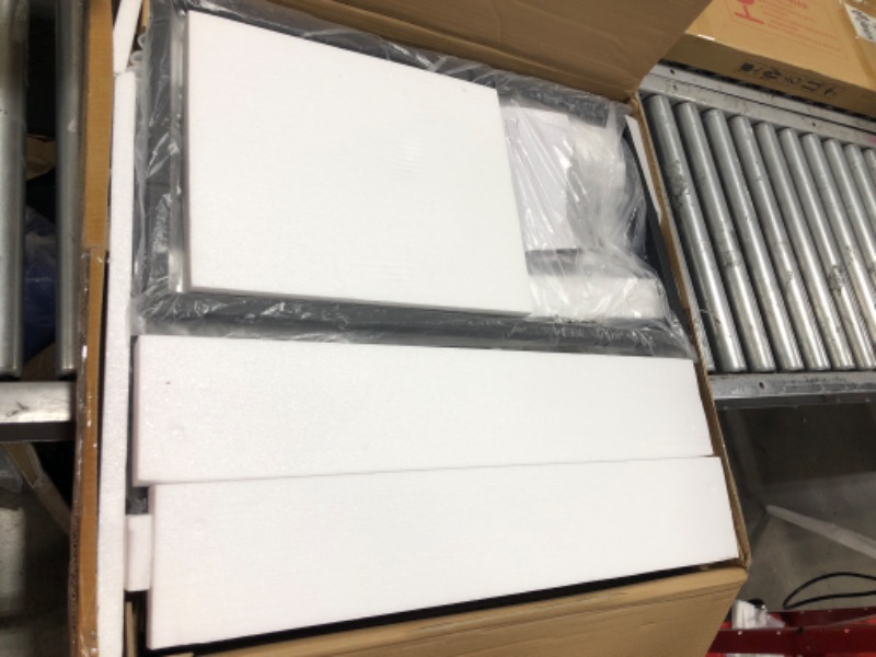 Photo 1 of SAYGOER Farmhouse Coffee Table Rustic Wood Coffee Tables Mid Century Modern Coffe Tables for Small Spaces Simple Square Low Center Table for Living Room Home Office Boho Style, Walnut Walnut Wood