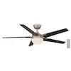 Photo 1 of Esala 52 in. Integrated CCT LED Indoor Champagne Bronze Gold Ceiling Fan with Light and Remote Control
