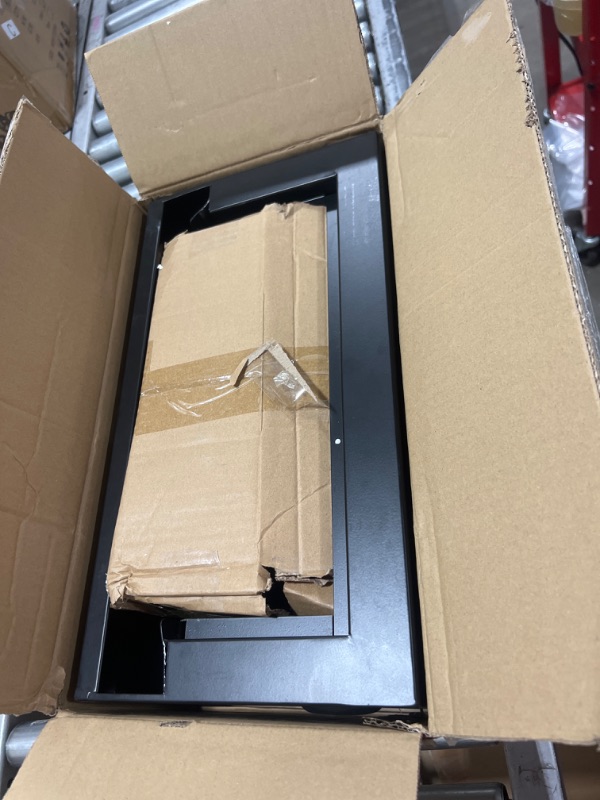 Photo 1 of PONDO Replacement Metal Base for Mirror Waterfall Fountain, Mirrored Silver Base for Mirrored Silver