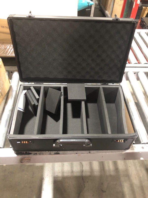 Photo 1 of 2023 NEW Graded Card Storage Box with Coded Lock, Sports Card Storage Box Card Slab Case for Graded Cards,PSA,BGS,SGC,GMA Baseball Football Sports Cards Waterproof Display Trading Card Case,Easy to Carry(5 Slots No Card)