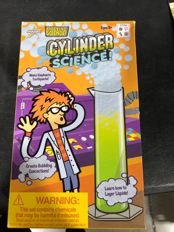 Photo 2 of Be Amazing! Toys Cylinder Science Kit