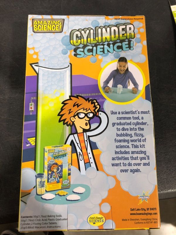 Photo 2 of Be Amazing! Toys Cylinder Science Kit