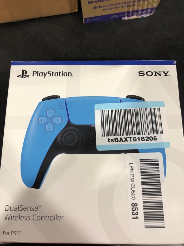 Photo 2 of Sony PS5CONDTRBLU PlayStation 5 DualSense Wireless Controller - Starlight Blue