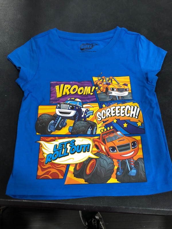 Photo 1 of Blaze and the Monster Machines Boys' Short Sleeve T-Shirt by Nickelodeon 4T