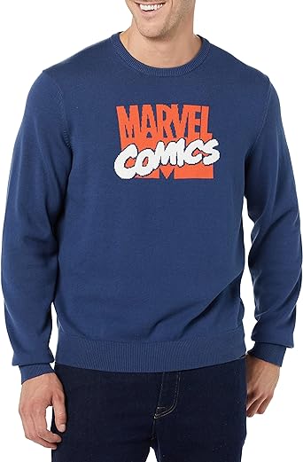 Photo 1 of Amazon Essentials Disney | Marvel | Star Wars Men's Crew Sweaters Large 