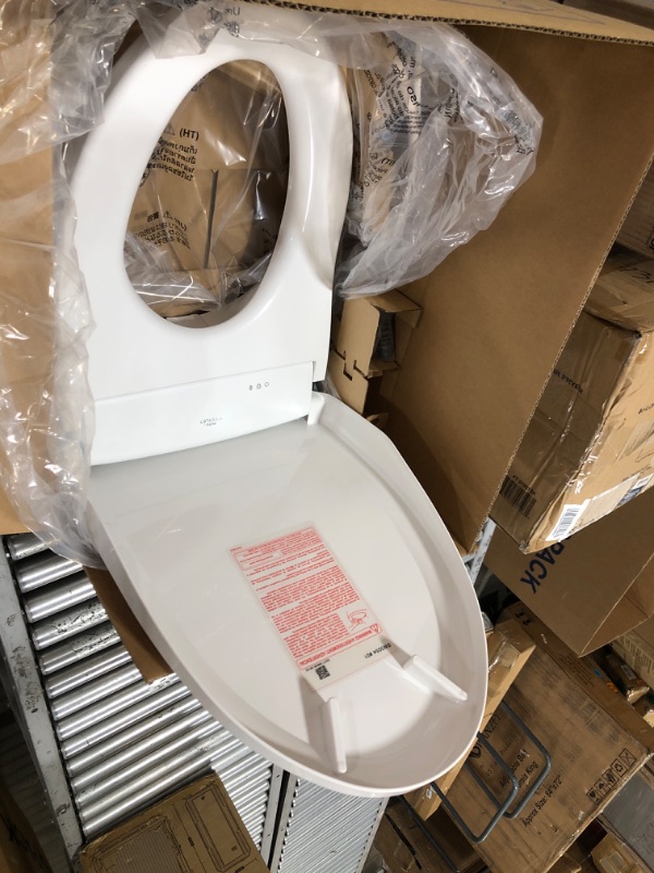 Photo 2 of  WASHLET Electric Bidet Seat for Elongated Toilet with Classic Lid and in Cotton White