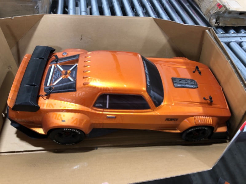 Photo 2 of ARRMA 1/7 Felony 6S BLX Street Bash All-Road Muscle Car RTR (Ready-to-Run Transmitter and Receiver Included, Batteries and Charger Required), Black, ARA7617V2T1 Parts only