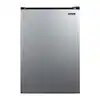 Photo 3 of 4.4 cu. ft. Mini Fridge in Stainless Steel Look without Freezer
