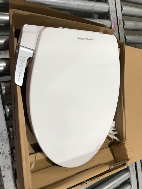 Photo 2 of American Standard 8033A65G.020 Aquawash Slim Non-Electric SpaLet Bidet Seat, White Non-Electric Slim