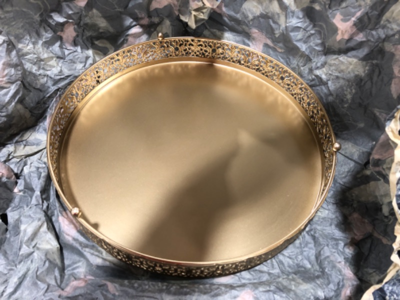 Photo 1 of 16 INCH GOLD DECORATIVE CAKE STAND