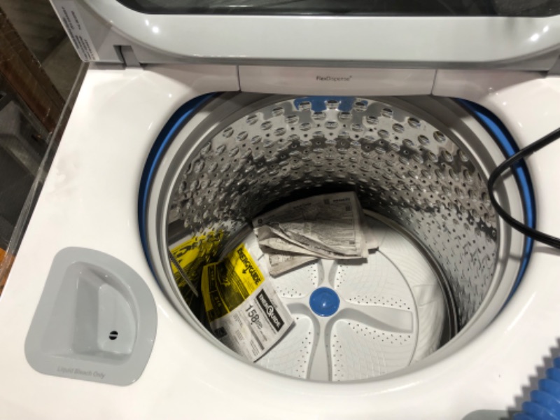 Photo 4 of GE Profile 5-cu ft High Efficiency Impeller Smart Top-Load Washer (White) ENERGY STAR