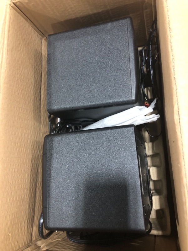 Photo 1 of M-Audio BX3 3.5" Studio Monitors, HD PC Speakers for Recording and Multimedia with Music Production Software, 120W, Pair Pair 3.5" Speakers No Bluetooth Monitors