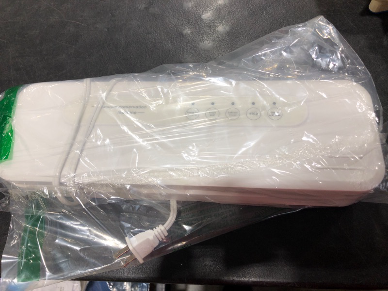 Photo 1 of Vacuum Preservation Machine (vacuum sealer, white)