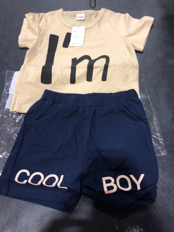 Photo 1 of 18 month boys top and bottoms