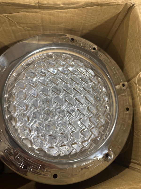 Photo 1 of 12V LED Pool Light 50FT, 10 Inch Color Changing Pool Light Bulb for Inground Pool, Underwater Swimming Pool Spa Light Replacement Compatible with pentair Pool Fixtures