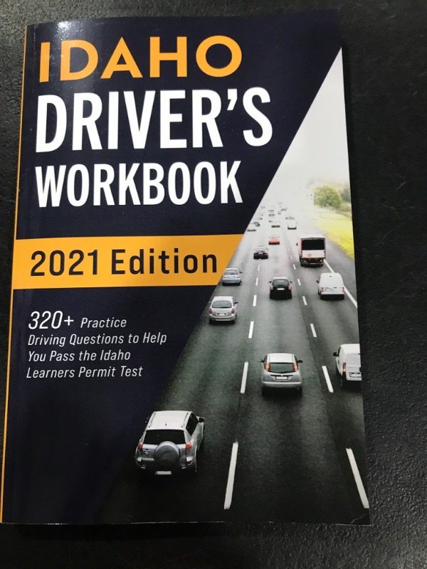 Photo 2 of Idaho Driver S Workbook : 320+ Practice Driving Questions to Help You Pass the Idaho Learner S Permit Test (Paperback)
