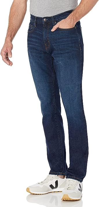 Photo 1 of Amazon Essentials Men's Athletic-Fit Stretch Jean 32W x 29L