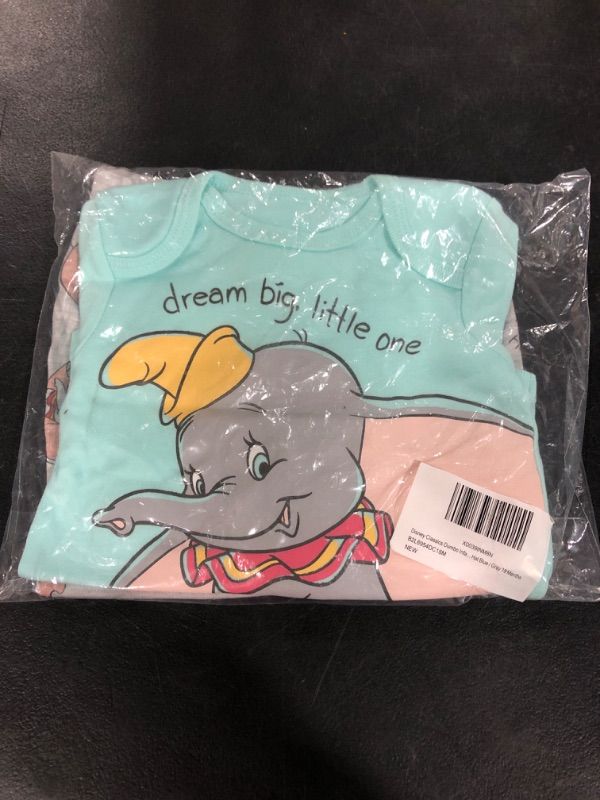 Photo 1 of Disney Dumbo Baby Girls Bodysuit Pants & Hat 3 Piece Outfit Set Newborn to Infant (18mo)