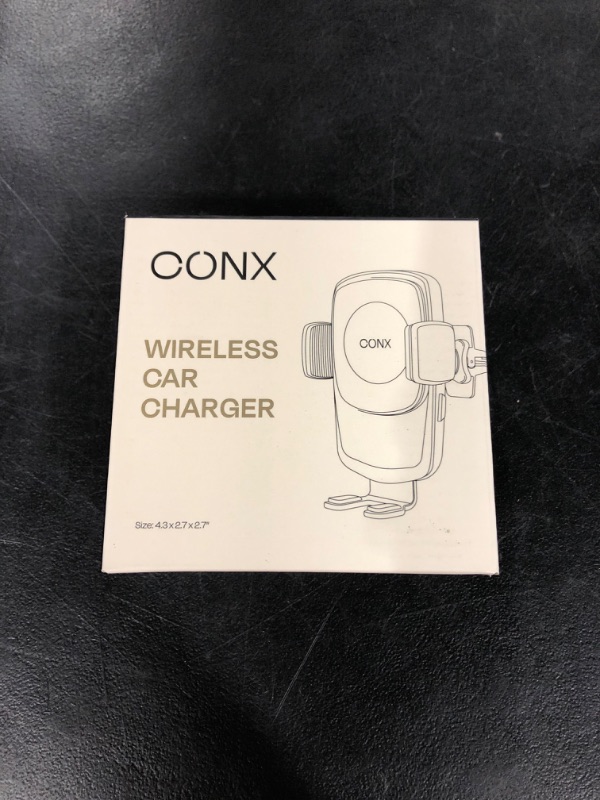 Photo 1 of Car Phone Holder Wireless Charger, 5W to 15W - 4X Fast Charging, 2in1 Wireless Car Charger for Dashboard & Air Vent - Car Phone Charger Adjustable & Auto-Clamping Phone Holder