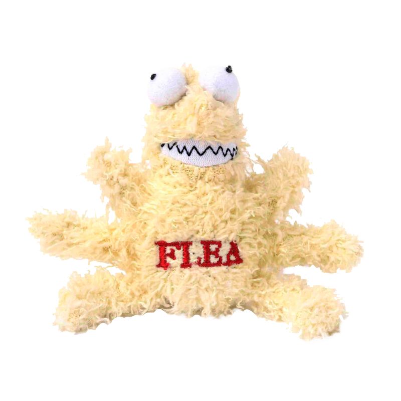 Photo 1 of 843950 Plush Flea Dog Toy Large 12
