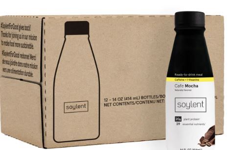 Photo 1 of 14 oz. Soylent Cafe Mocha 12 pack