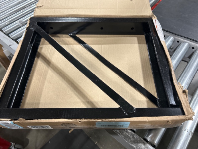 Photo 2 of Buyers Products 1701010 Welded Black Structural Steel Mounting Brackets, 18 x 24 Inch, Set of 2 18x24 Welded Structural