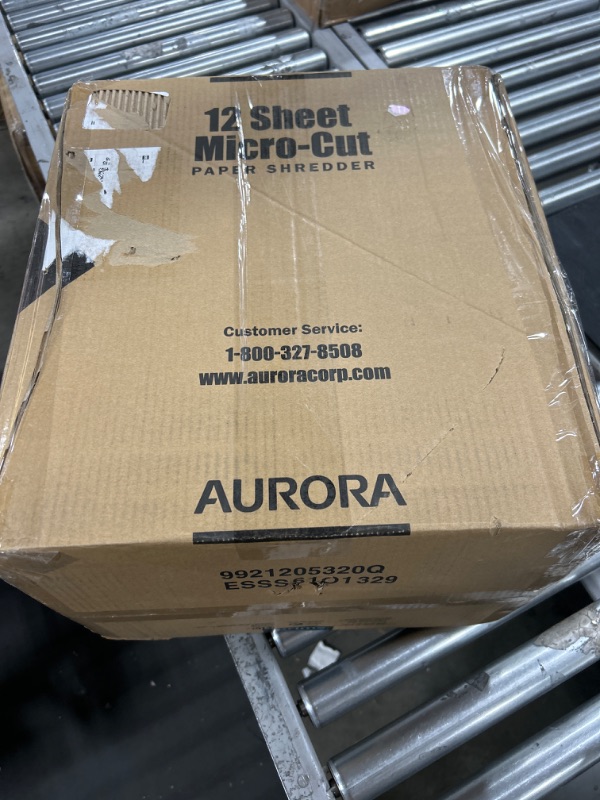 Photo 4 of Aurora AU1210MA Professional Grade High Security 12-Sheet Micro-Cut Paper/ CD and Credit Card/ 60 Minutes Continuous Run Time Shredder