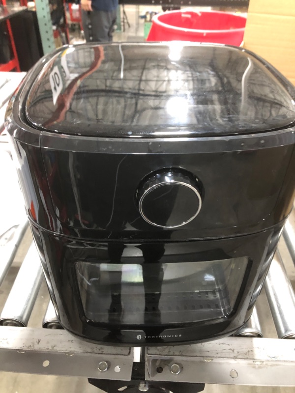Photo 1 of Air Fryer Oven, Camping Air Fryers Portable Rotisserie and Convection Oven, Air Fryer 13QT for Family Max Xl Large Cooker One-Touch Screen with 9 Precise Presets for Rotisserie Roast Bake