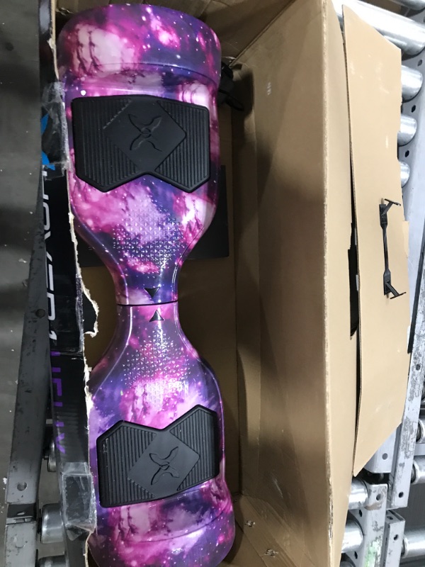 Photo 1 of Hover-1 Helix Electric Hoverboard | 7MPH Top Speed, 4 Mile Range, 6HR Full-Charge, Built-in Bluetooth Speaker, Rider Modes: Beginner to Expert Hoverboard Galaxy
