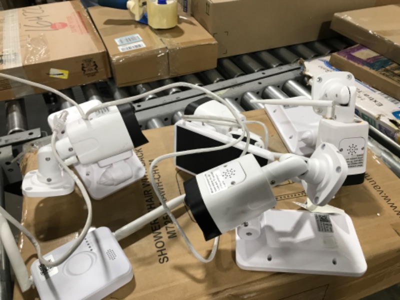 Photo 1 of 100% Wire-Free Wireless 4 Security Camera System with Months Battery Life, 2
