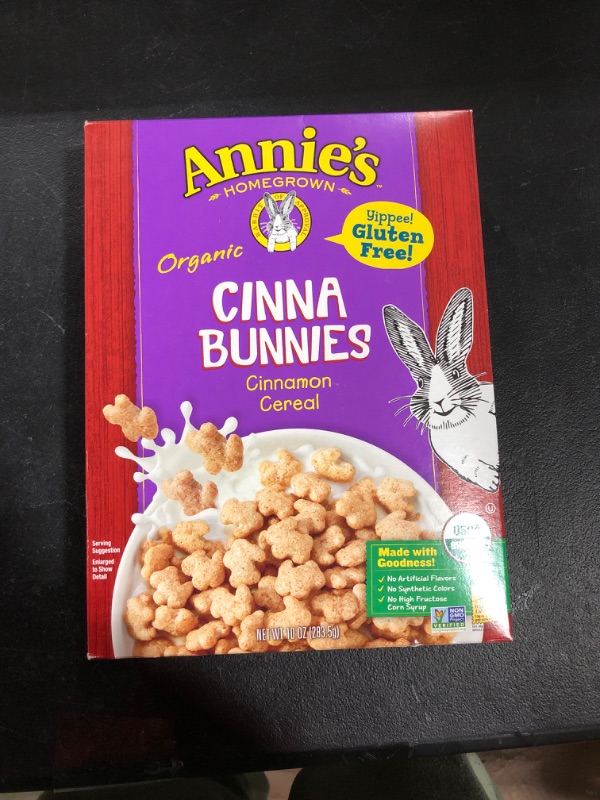 Photo 2 of  10 Oz Organic Cinnabunnies Cereal