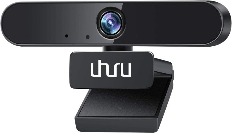 Photo 1 of uhuru Webcam with Microphone for Desktop, UW-002 1080P USB Web Camera with Built-in Microphone Autofocus for Video Calling and Recording,Compatible for Mac Windows 10/8/7/XP/Vista