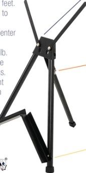 Photo 1 of  Instant Easel, Black Steel Table Top Easels for Display
