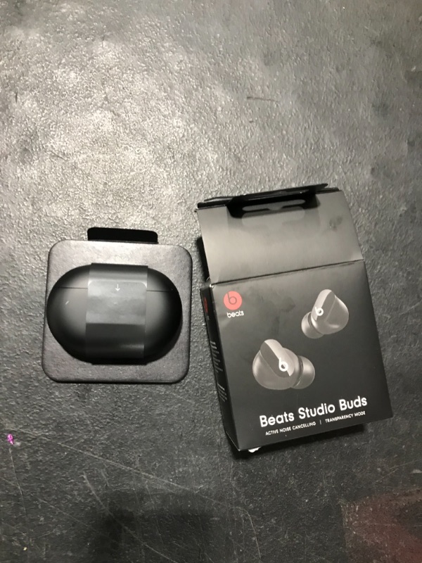 Photo 4 of Beats Studio Buds True Wireless Noise Cancelling Earbuds Compatible with Apple & Android, Built-in Microphone, IPX4 Rating, Sweat Resistant Earphones, Class 1 Bluetooth Headphones - Black