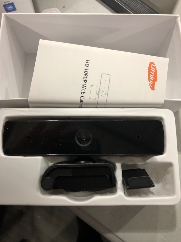 Photo 2 of Qtniue Webcam with Microphone and Privacy Cover, FHD Webcam 1080p, Desktop or Laptop and Smart TV USB Camera for Video Calling, Stereo Streaming and Online Classes 30FPS