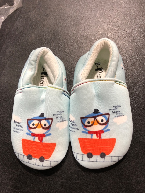 Photo 1 of Child Baby Warm Shoes Non Skid Slipper Socks Infant First Walker House Walking Crib Shoes