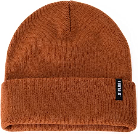 Photo 1 of Limited-time deal: FURTALK Womens Knit Beanie Hat Acrylic Winter Hats for Women Men Soft Warm Unisex Cuffed Beanie 