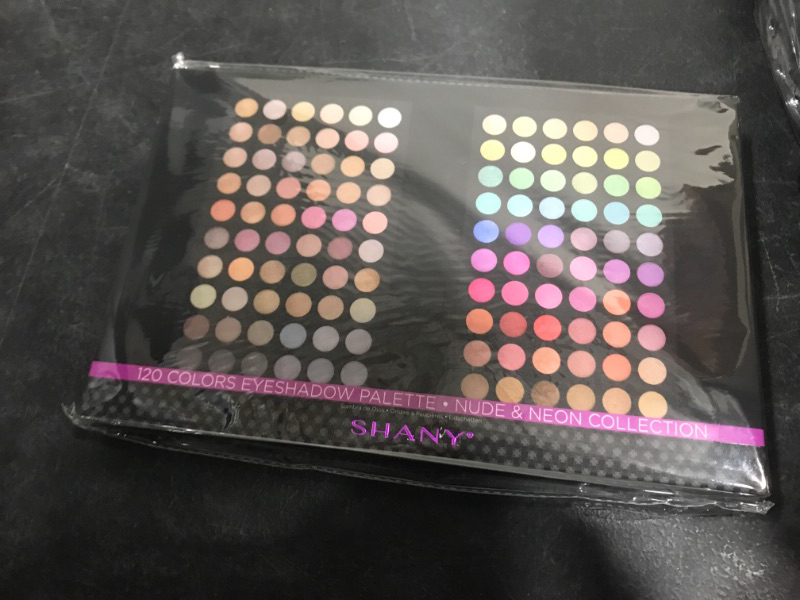 Photo 1 of SHANY Ultimate Fusion - 120 Color Highly Pigmented Makeup Palette Long Lasting Blendable Natural Colors Eye shadow Palette Natural Nude and Neon Combination
