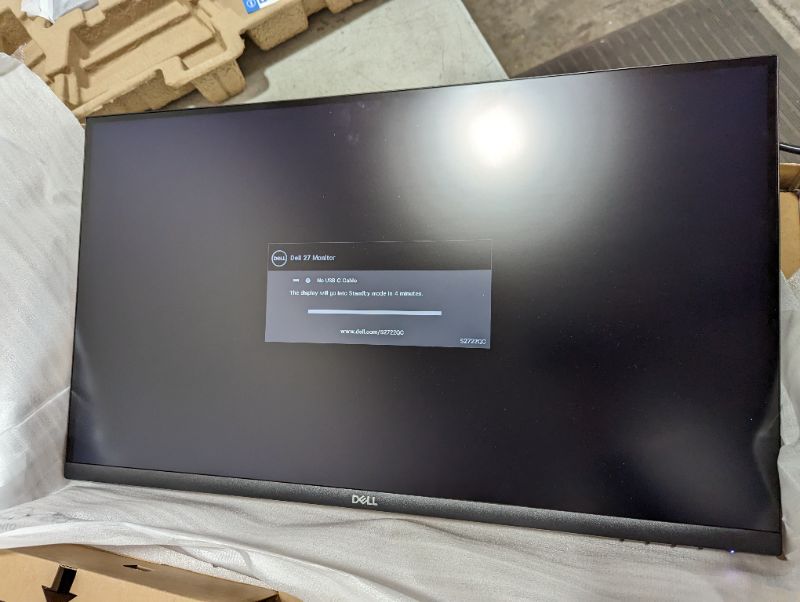 Photo 3 of Dell S2722QC 27-inch 4K USB-C Monitor - UHD (3840 x 2160) Display, 60Hz Refresh Rate, 8MS Grey-to-Grey Response Time (Normal Mode), Built-in Dual 3W Speakers, 1.07 Billion Colors - Platinum Silver 27 Inches S2722HC