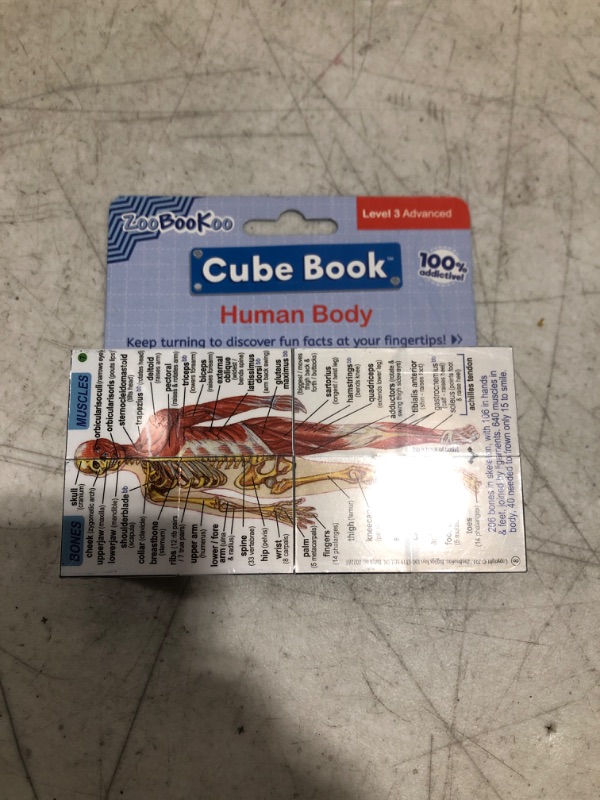 Photo 1 of Cube Book- Human Body Level 3 Advanced