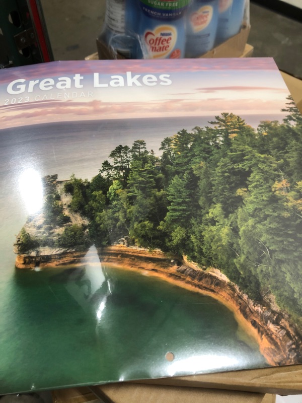 Photo 2 of 2023 Great Lakes Wall Calendar by Bright Day, 12x12 Inch, Beautiful Scenic USA Nature Landscape Photography