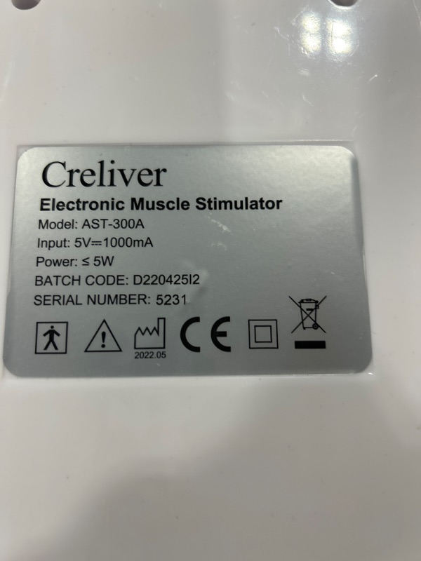 Photo 5 of Creliver Foot Circulation Plus EMS & TENS Foot Nerve Muscle Massager, Electric Foot Stimulator Improves Circulation, Feet Legs Circulation Machine Relieves Body Pains, Neuropathy (FSA or HSA Eligible)