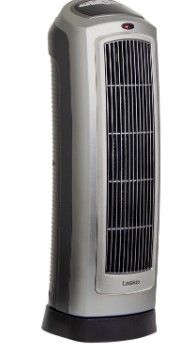 Photo 1 of Lasko 1500W Digital Ceramic Space Heater with Remote, 755320, Silver