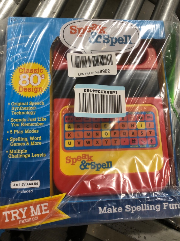 Photo 2 of Basic Fun Speak & Spell Electronic Game