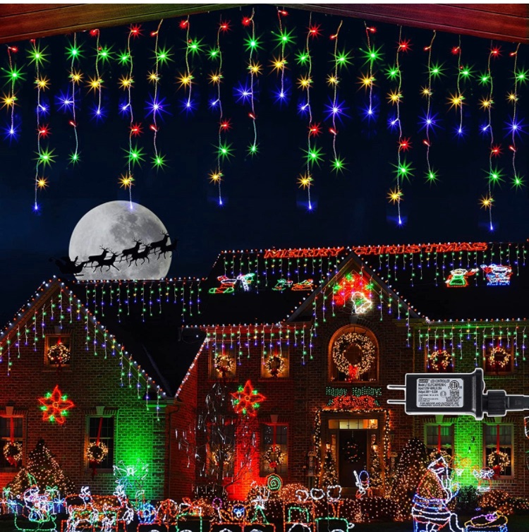 Photo 1 of 360 LED CHRISTMAS LIGHTS 29.5 FT, 8 MODES MULTICOLOR